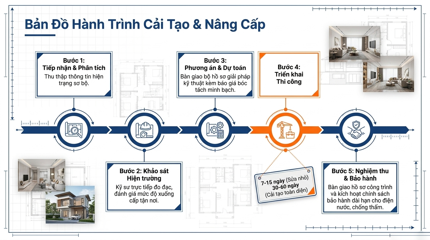 Sửa Nhà Trọn Gói Tại Quảng Ngãi Uy Tín, Nhanh Chóng