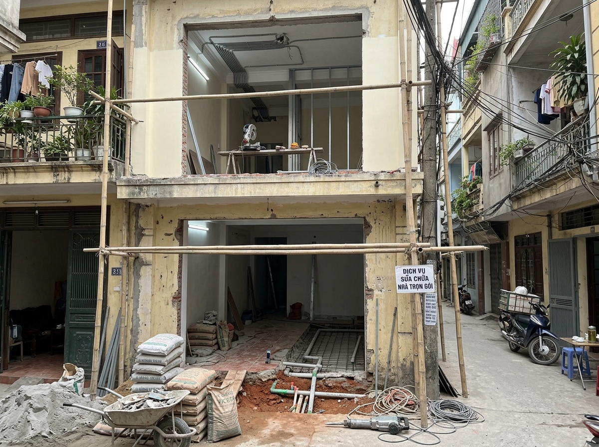 Sửa Nhà Trọn Gói Tại Quảng Ngãi Uy Tín, Nhanh Chóng